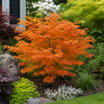 Javor dlaňolistý (Acer palmatum) ´ORANGE DREAM´ - výška 30-40 cm, kont. C1L